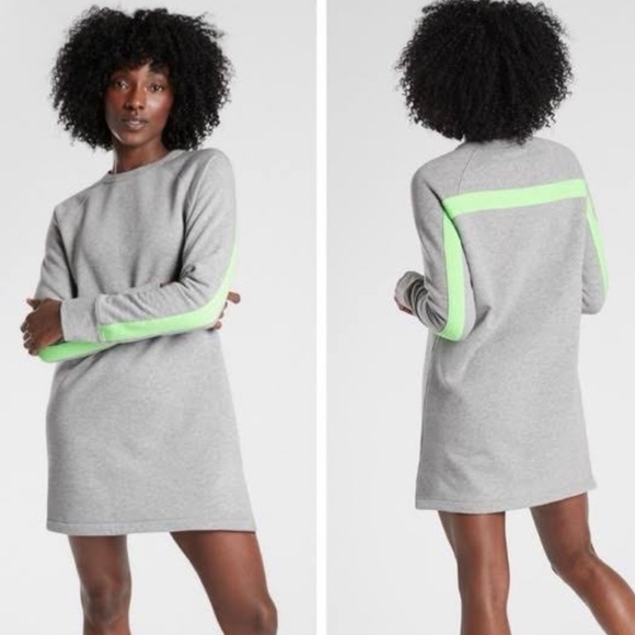 Athleta Round Trip Sweatshirt Dress - Picture 3 of 3